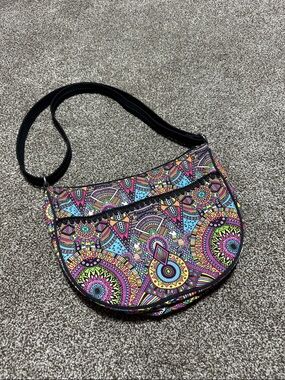Sakroots crossbody colorful purse adjustable strap excellent condition